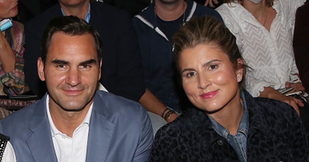 Federer a Mirka